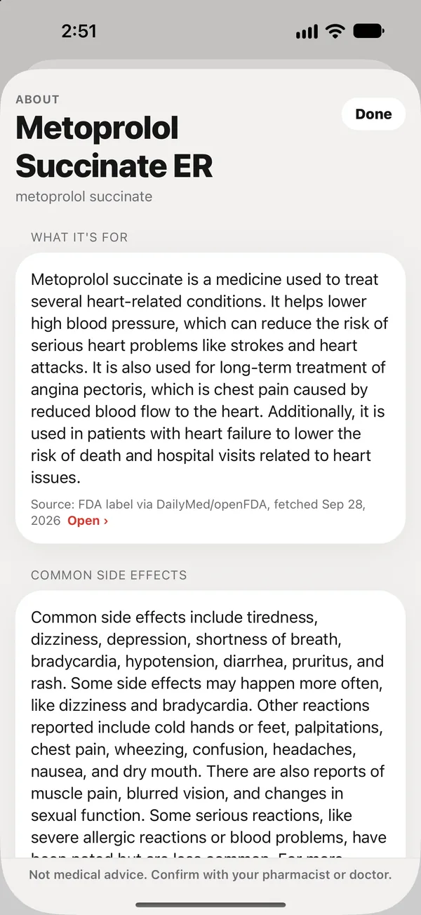 About this medication