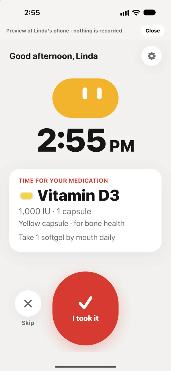 What's due now, with one big button